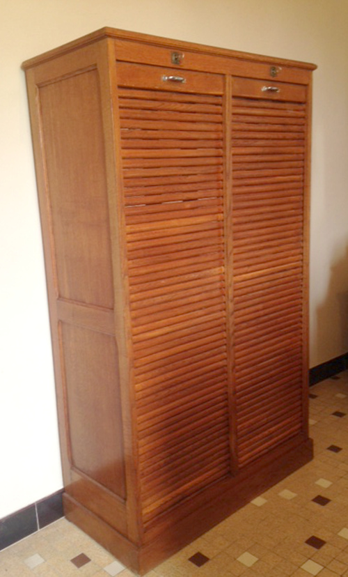 vintage french filing cabinet